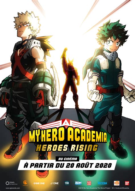 Contact information for osiekmaly.pl - My Hero Academia: Heroes Rising. 2019 | Maturity Rating: 13+ | Anime. While putting their hero skills to use on the peaceful island of Nabu, the Class 1-A kids face a sudden attack from a formidable villain known as Nine. Starring: Daiki Yamashita, Nobuhiko Okamoto, Ayane Sakura.
